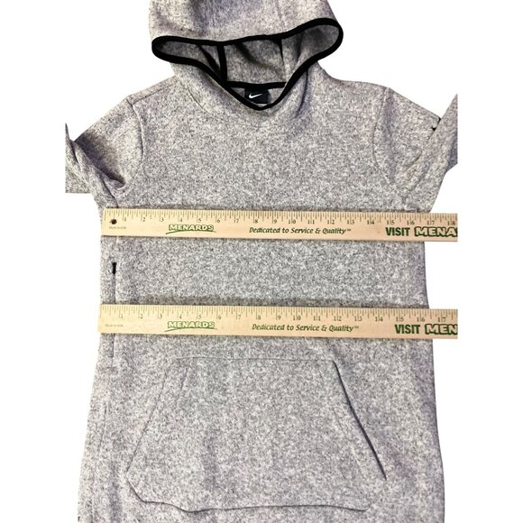 Nike Hypernatural Therma-Fit Hoodie Womens S Used Gray Black Trim 806981-063 - Picture 10 of 16